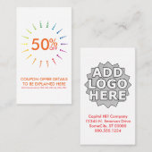 Coupon rainbowBurst (Vorne/Hinten)