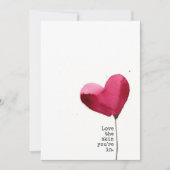 Coupon Scratch Off Valentine's Day Card Einladung (Vorderseite)