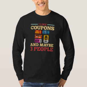 Couponcoupting Anfänger Codes Organisator Couponer T-Shirt