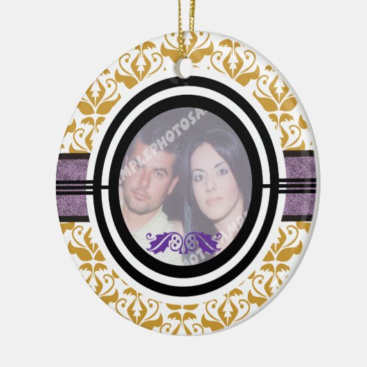 Coupons erste/1. Weihnachtsdämonenschmuck Foto Keramikornament (Links)