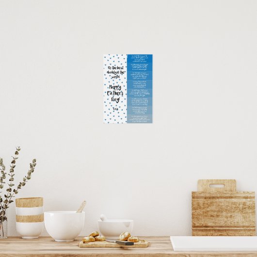 Coupons für den Vater Poster (Küche)