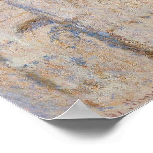 Cour d'Albane (1892) Claude Monet Kunstkunst Poster (Ecke)