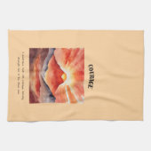 Courage Affirmation Special Geschirrtuch (Horizontal)