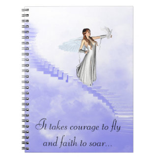 COURAGE AND FAITBOOK NOTIZBLOCK
