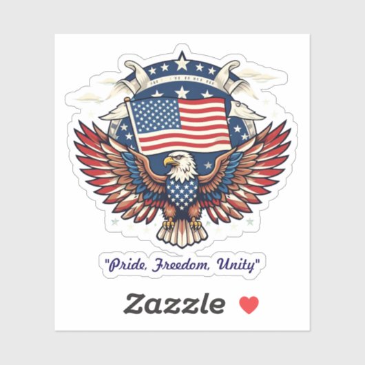 "Courage and Valor" Aufkleber (Blatt)