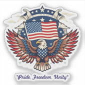 "Courage and Valor" Aufkleber (Vorderseite)