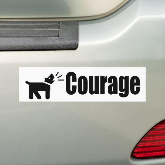 Courage Autoaufkleber (Auf Auto)