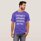 Courage Basic Dark T - Shirt (Vorne ganz)