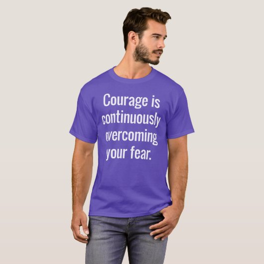 Courage Basic Dark T - Shirt (Vorne ganz)