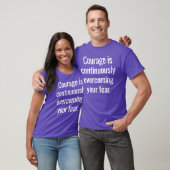 Courage Basic Dark T - Shirt (Unisex)