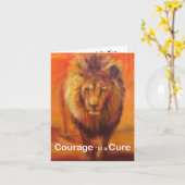 Courage 'bis zu einer Kur-Note-Karte Karte (Gelbe Blume)