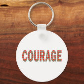 COURAGE: Brave Leader Champion LOWPRICES GIFT Schlüsselanhänger (Vorderseite)