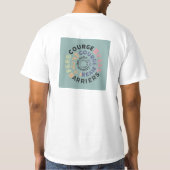 Courage Breaks Barriers T-Shirt (Rückseite)