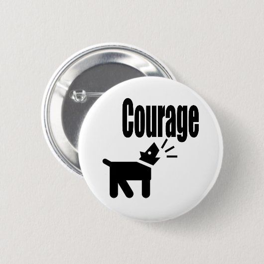 Courage Button (Vorne & Hinten)