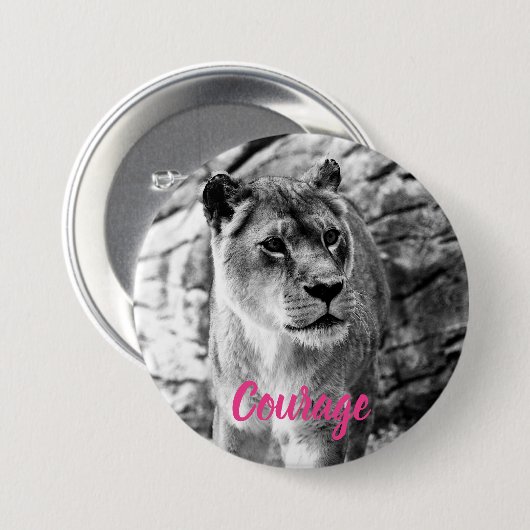 Courage - Button (Vorne & Hinten)