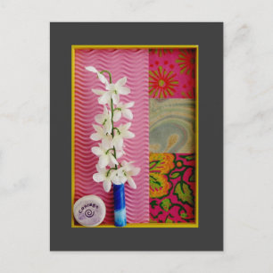 Courage Collage Postcard Postkarte