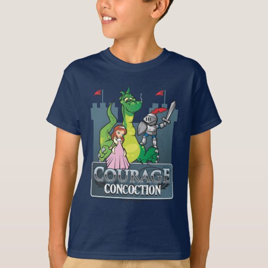 Courage Concoction wird nicht erschrecken, holen S T-Shirt (Vorderseite)
