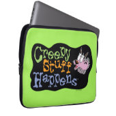 Courage des feigen Hundes | Creepy Stuff Events Laptopschutzhülle (Vorne Rechts)