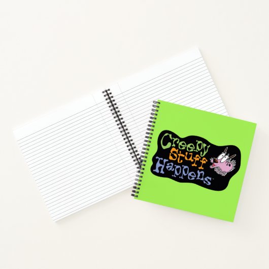 Courage des feigen Hundes | Creepy Stuff Events Notizblock (Innenseite)