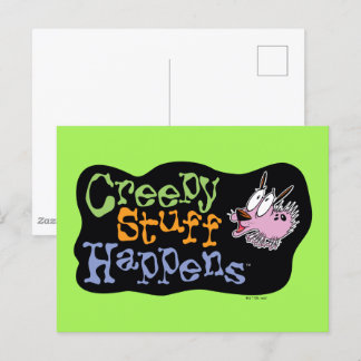 Courage des feigen Hundes | Creepy Stuff Events Postkarte