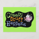 Courage des feigen Hundes | Creepy Stuff Events Postkarte (Vorderseite)