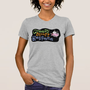 Courage des feigen Hundes   Creepy Stuff Happens T-Shirt