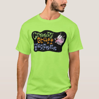 Courage des feigen Hundes | Creepy Stuff Happens T-Shirt