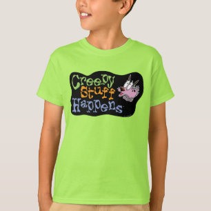 Courage des feigen Hundes Creepy Stuff Happens T-Shirt
