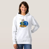 Courage des feigen Hundes | Eustace Graphic Hoodie (Vorne ganz)