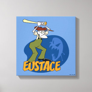 Courage des feigen Hundes Eustace Graphic Leinwanddruck