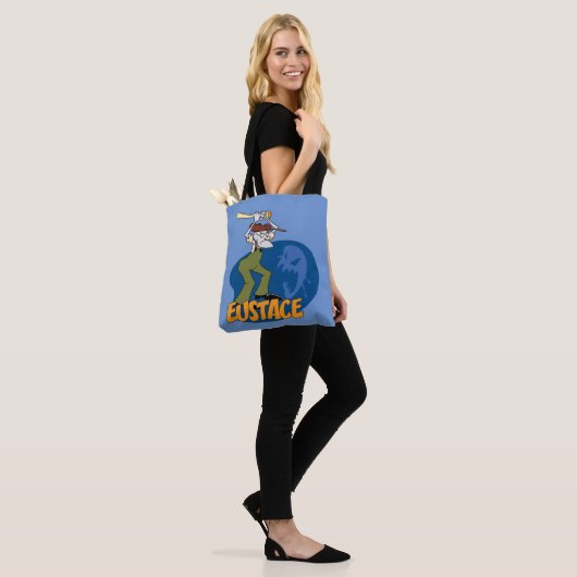 Courage des feigen Hundes | Eustace Graphic Tasche (Am Model)