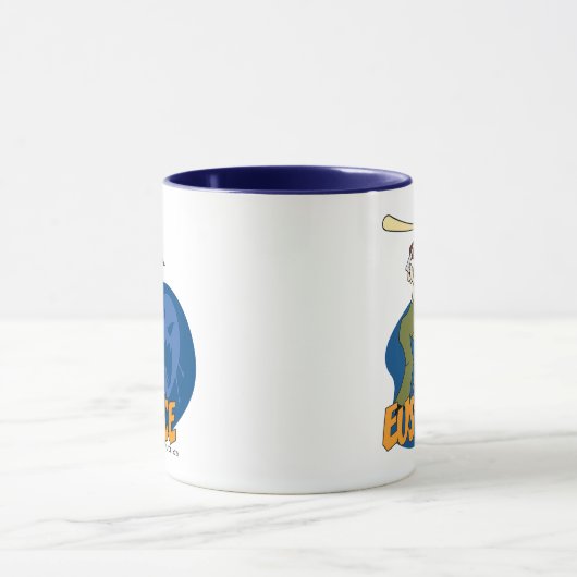 Courage des feigen Hundes | Eustace Graphic Tasse (Zentrum)