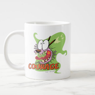 Courage des feigen Hundes   Ghost Graphic Jumbo-Tasse