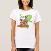 Courage des feigen Hundes | Ghost Graphic T-Shirt (Vorderseite)