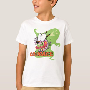 Courage des feigen Hundes Ghost Graphic T-Shirt