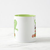 Courage des feigen Hundes | Ghost Graphic Tasse (Zentrum)