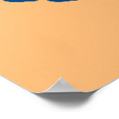 Courage des feigen Hundes | Guter Hundehaufen Poster (Ecke)