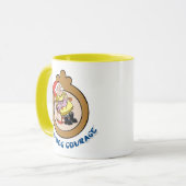 Courage des feigen Hundes | Guter Hundehaufen Tasse (Vorderseite Links)