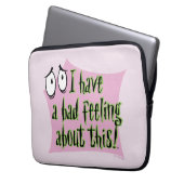 Courage des feigen Hundes | Ich habe ein schlechte Laptopschutzhülle (Vorderseite Links)