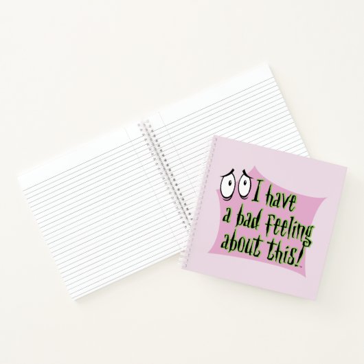 Courage des feigen Hundes | Ich habe ein schlechte Notizblock (Innenseite)