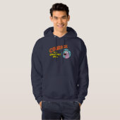 Courage des feigen Hundes | Logo anzeigen Hoodie (Vorne ganz)