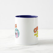 Courage des feigen Hundes | Logo anzeigen Tasse (Zentrum)