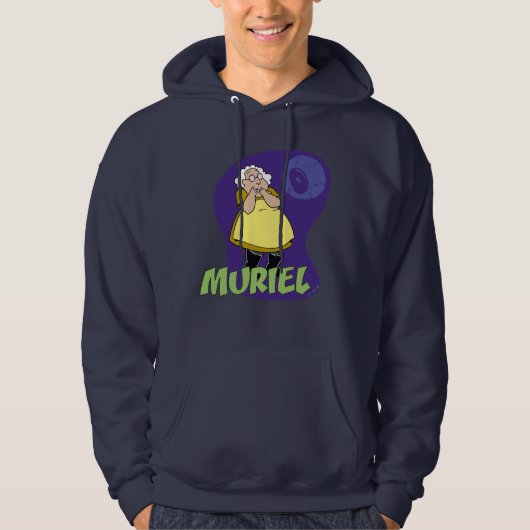 Courage des feigen Hundes | Muriel Graphic Hoodie (Vorderseite)