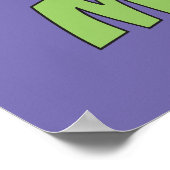 Courage des feigen Hundes | Muriel Graphic Poster (Ecke)