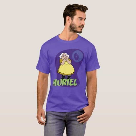 Courage des feigen Hundes | Muriel Graphic T-Shirt (Vorne ganz)