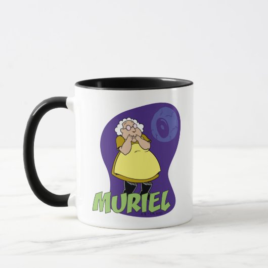 Courage des feigen Hundes | Muriel Graphic Tasse (Links)
