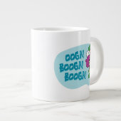 Courage des feigen Hundes | Ooga Booga Booga! Jumbo-Tasse (Vorderseite Rechts)