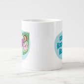 Courage des feigen Hundes | Ooga Booga Booga! Jumbo-Tasse (Vorderseite)