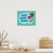Courage des feigen Hundes | Ooga Booga Booga! Poster (Küche)