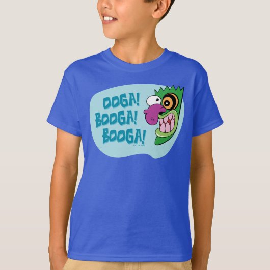 Courage des feigen Hundes | Ooga Booga Booga! T-Shirt (Vorderseite)